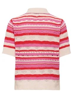 ONLLULA Col polo en maille