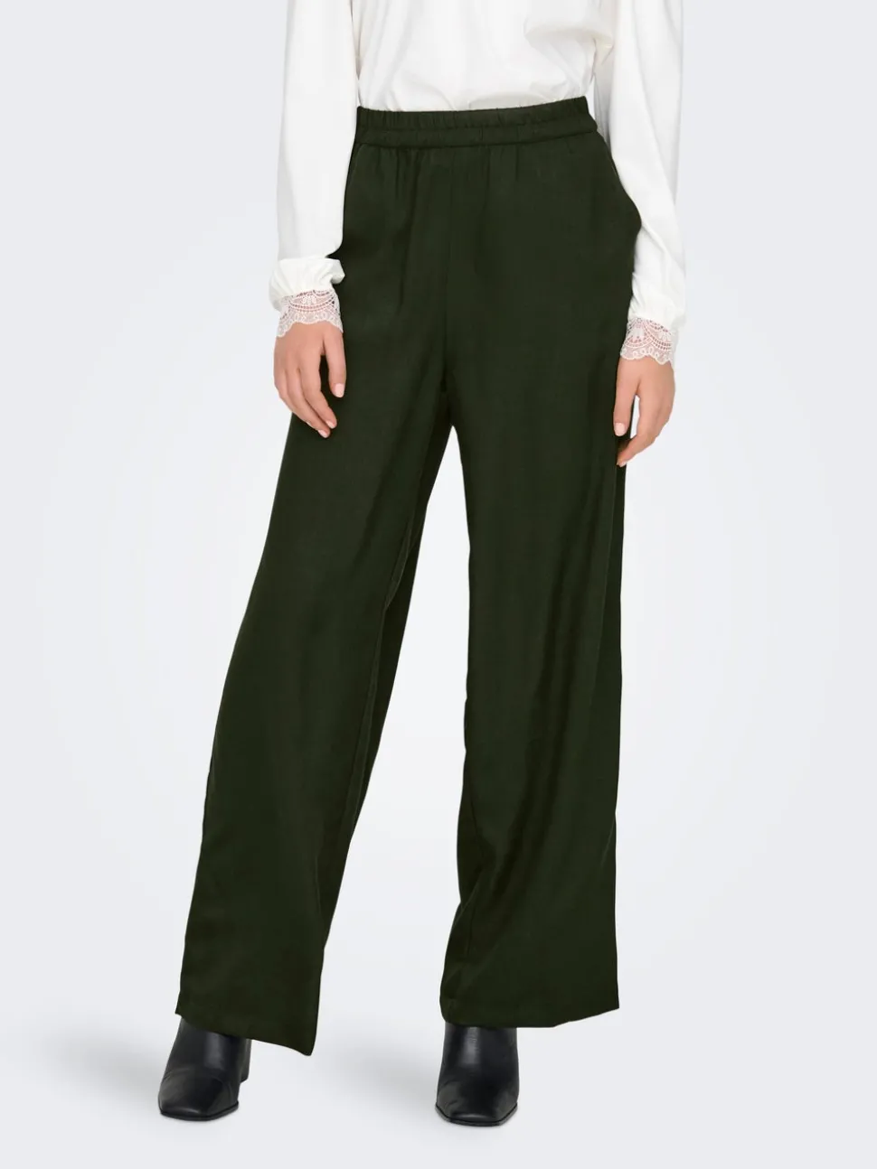 ONLLULU Regular Fit Pantalon à jambe large