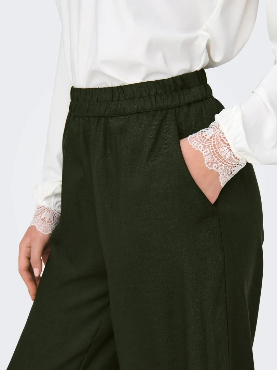 ONLLULU Regular Fit Pantalon à jambe large
