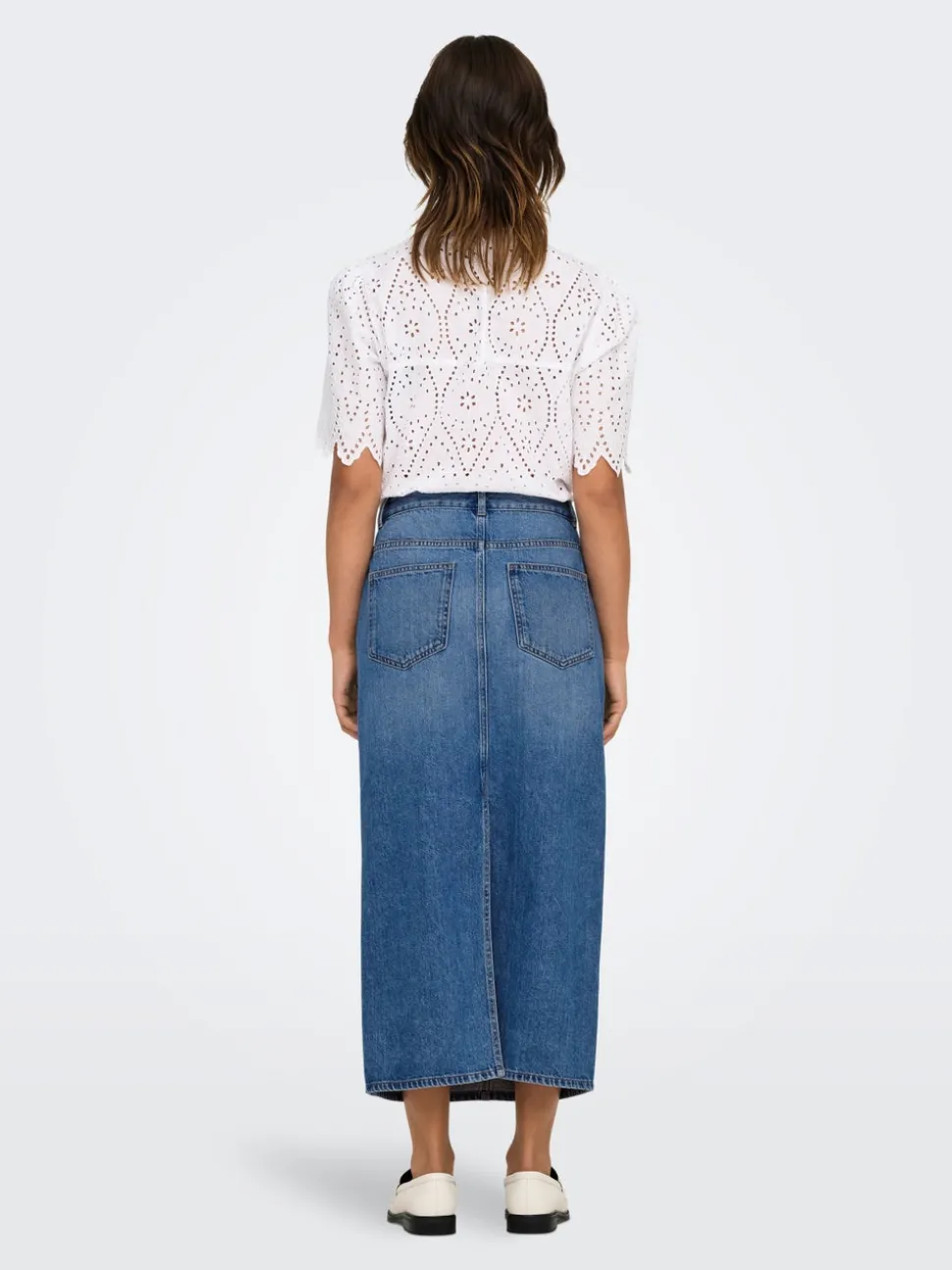 ONLLUMI Jean Jupe en denim Jupe midi