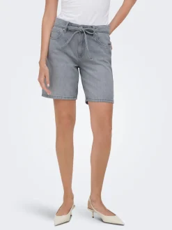 ONLLUMI Taille moyenne Wide Leg Fit Short en denim