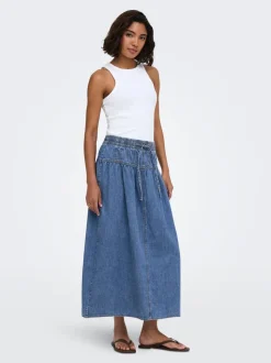 ONLLYRA Jupe en denim Jupe longue