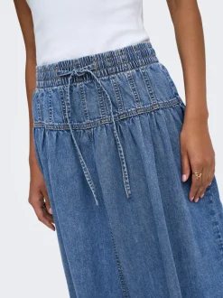 ONLLYRA Jupe en denim Jupe longue