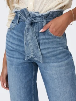 ONLMADDIE Taille haute Wide Leg Fit Jeans