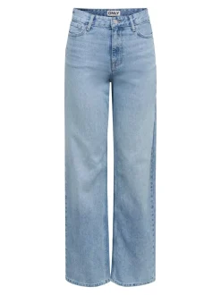 ONLMADDIE-O Taille haute Wide Leg Fit Jeans