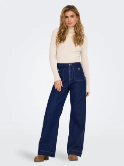 ONLMADELINE Taille haute Wide Leg Fit Jeans