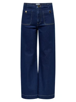 ONLMADELINE Taille haute Wide Leg Fit Jeans