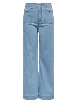 ONLMADELINE Taille haute Wide Leg Fit Jeans