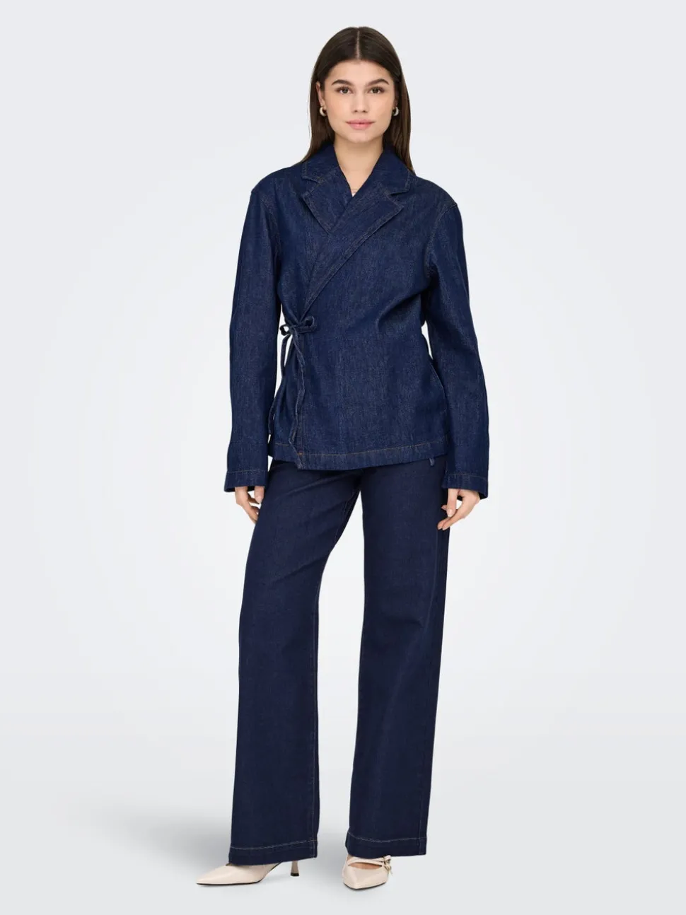 ONLMADELINE Taille haute Wide Leg Fit Jeans