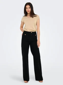 ONLMADELINE Taille haute Wide Leg Fit Jeans