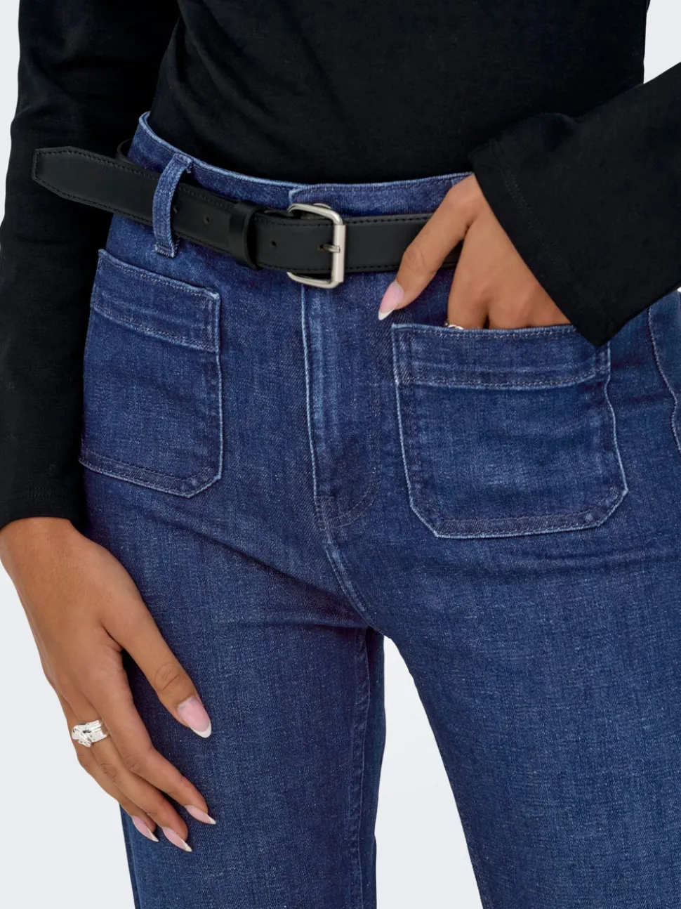 ONLMADISON Taille haute Flared Fit Jeans