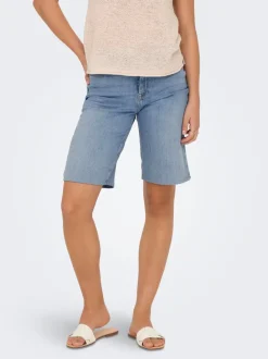 ONLMADISON Taille haute Regular Fit Short en denim