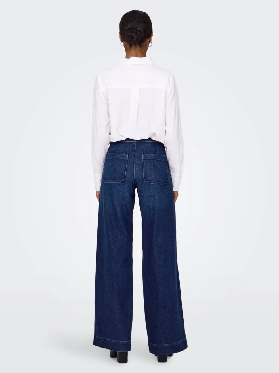 ONLMADISON Taille haute Wide Leg Fit Jeans
