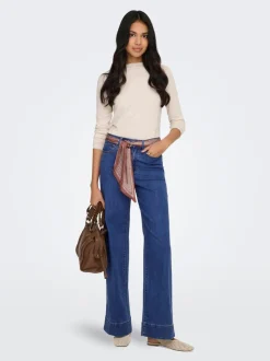 ONLMADISON Taille haute Wide Leg Fit Jeans