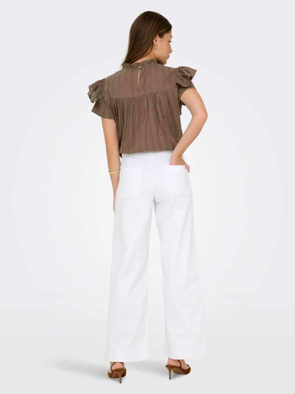 ONLMADISON Taille haute Wide Leg Fit Jeans