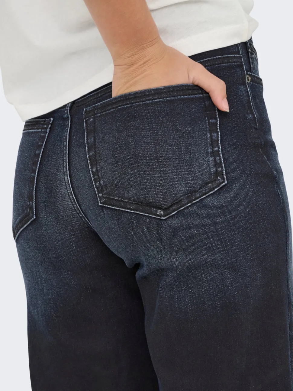 ONLMADISON Taille haute Wide Leg Fit Jeans