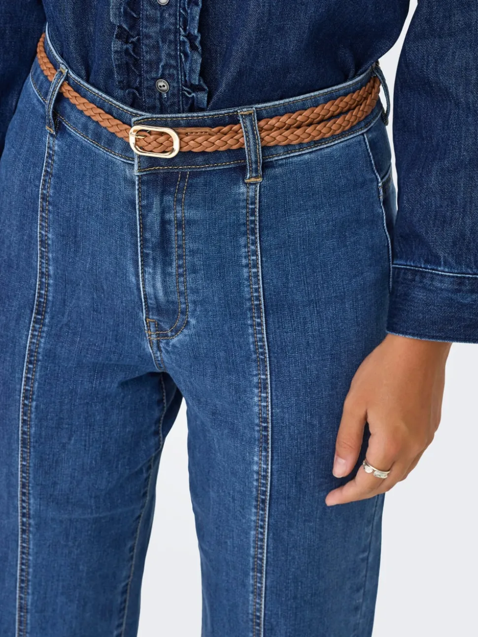 ONLMADISON Taille haute Wide Leg Fit Jeans