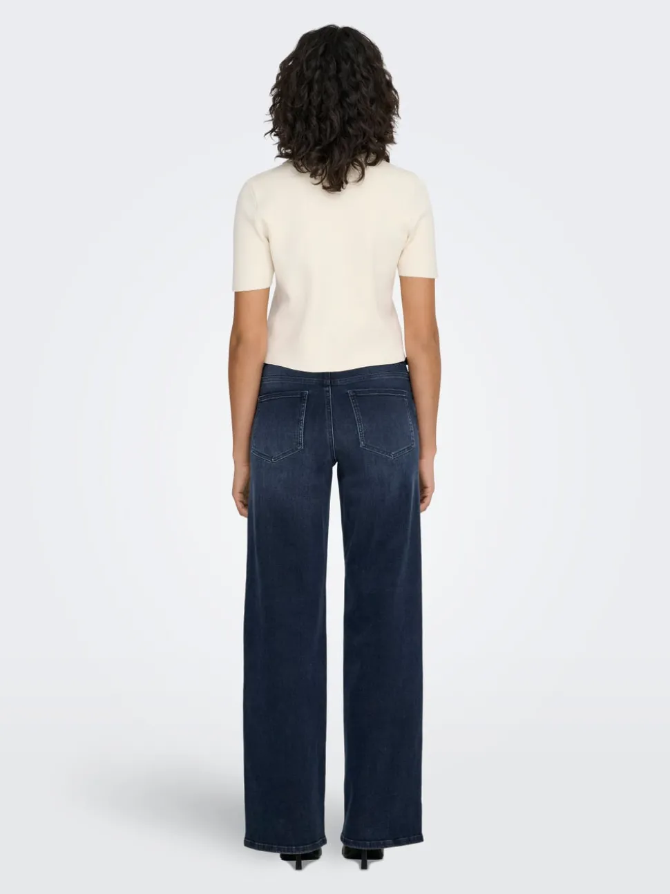 ONLMADISON Taille haute Wide Leg Fit Jeans