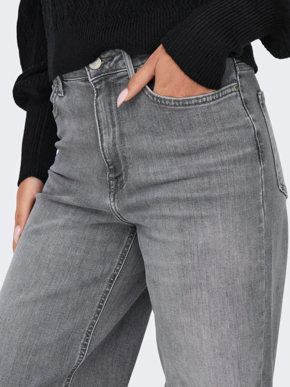 ONLMADISON Taille haute Wide Leg Fit Jeans