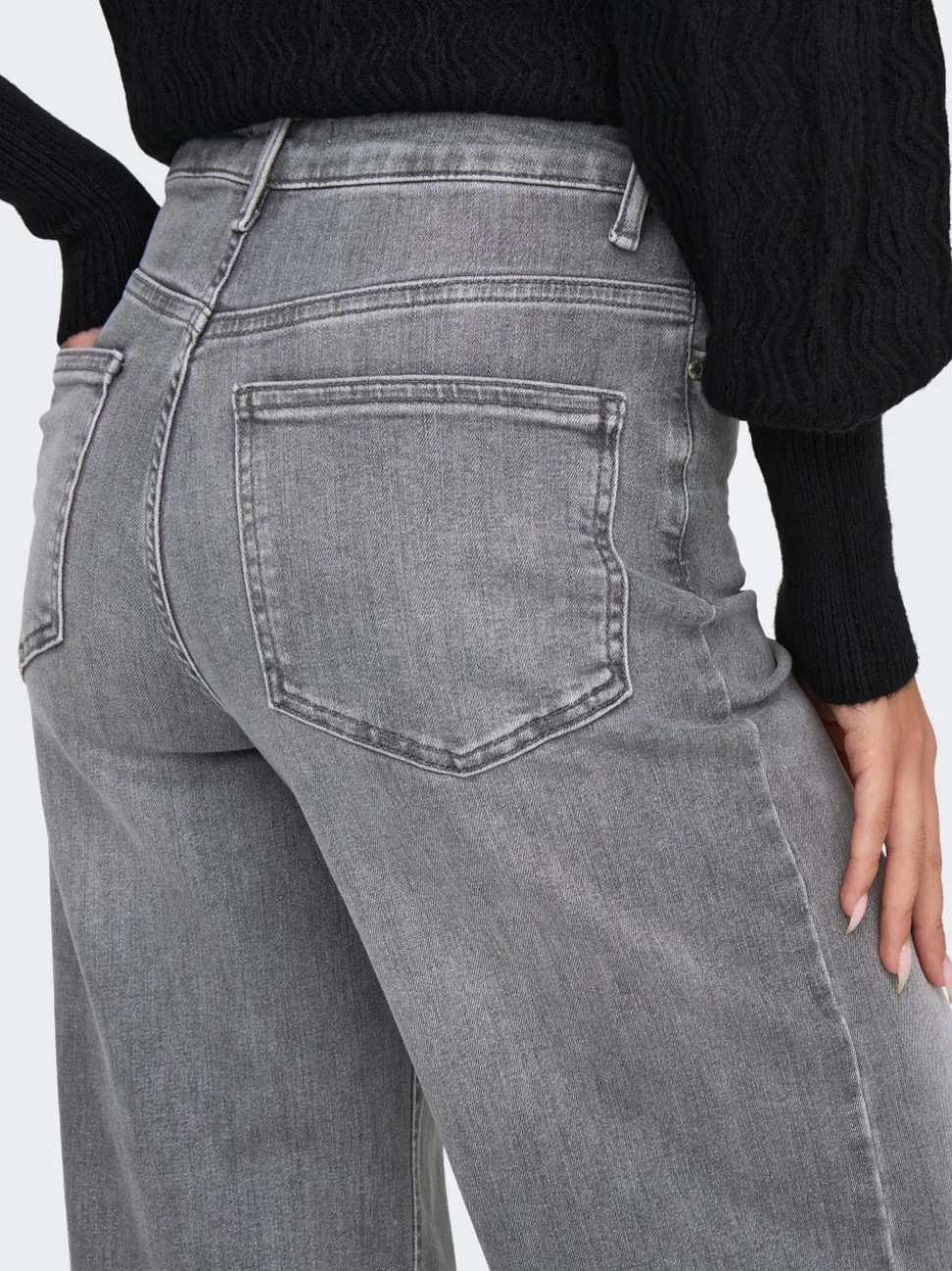 ONLMADISON Taille haute Wide Leg Fit Jeans