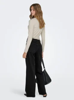 ONLMADISON Taille haute Wide Leg Fit Jeans