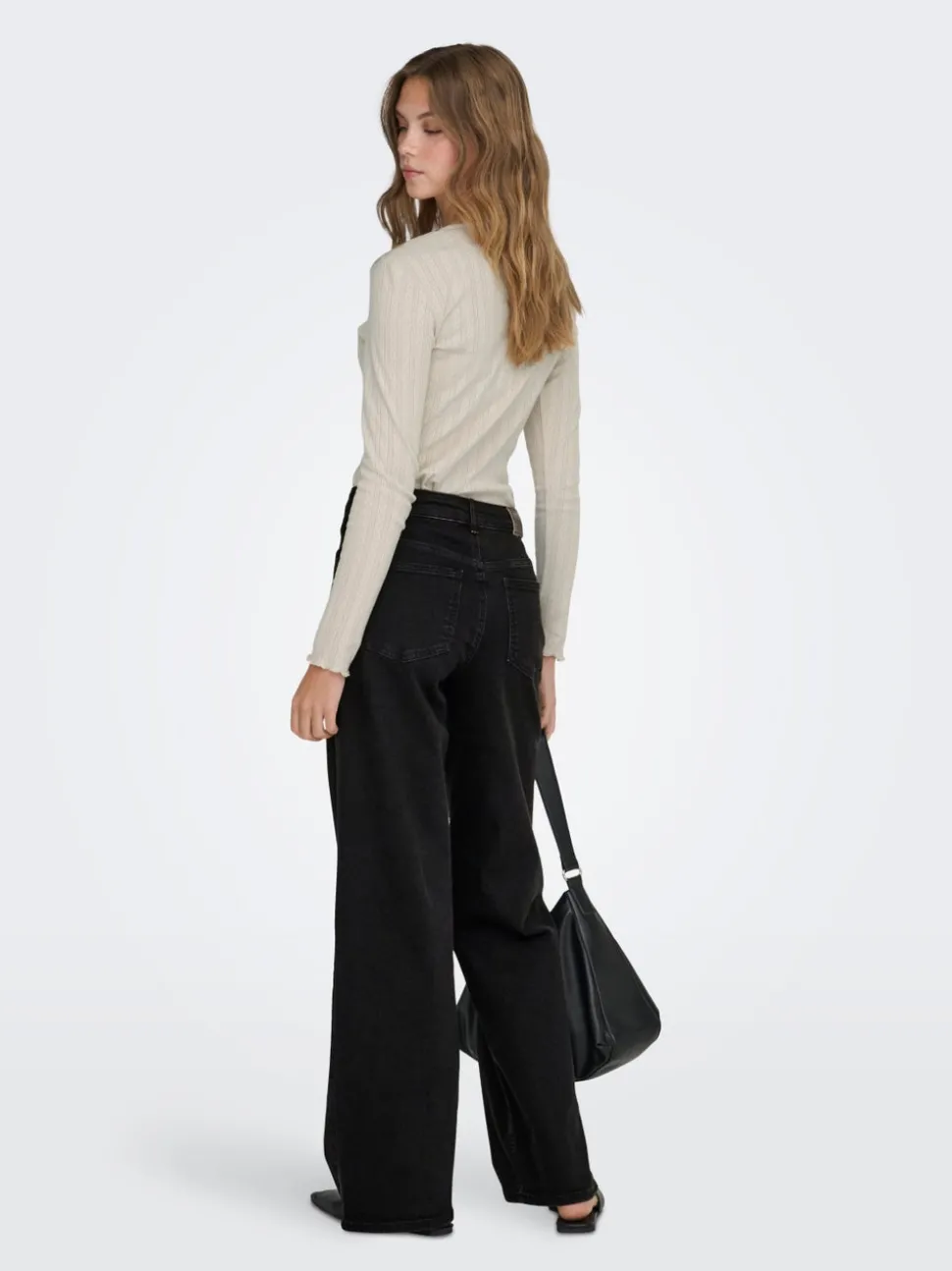 ONLMADISON Taille haute Wide Leg Fit Jeans