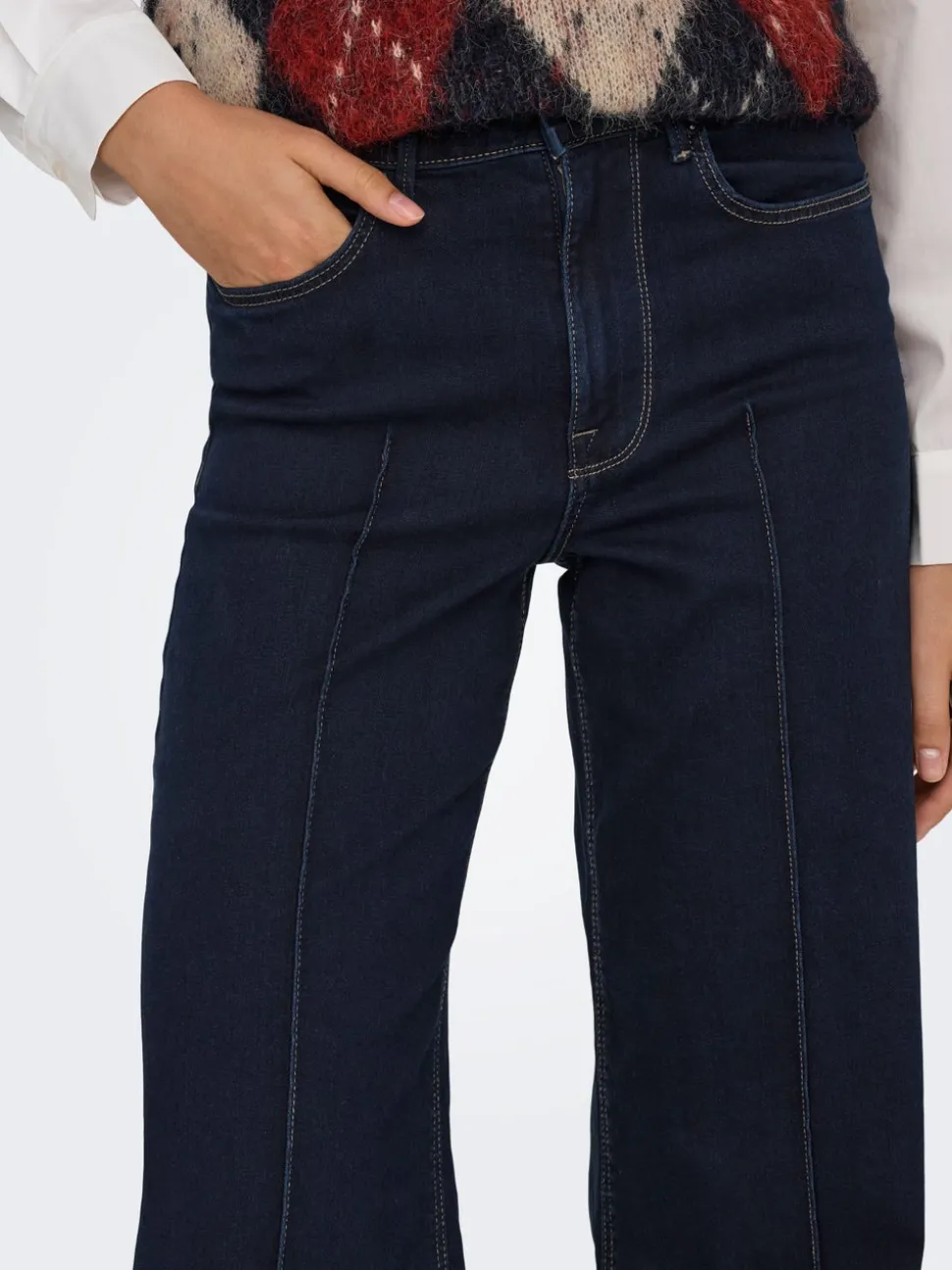 ONLMADISON Taille haute Wide Leg Fit Jeans