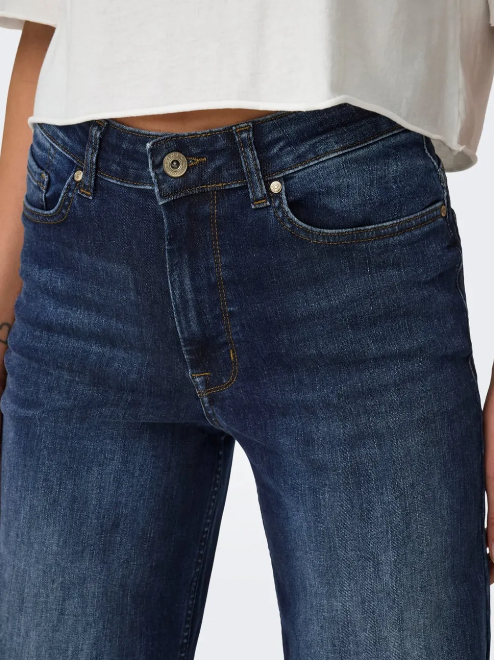 ONLMADISON Taille haute Wide Leg Fit Jeans
