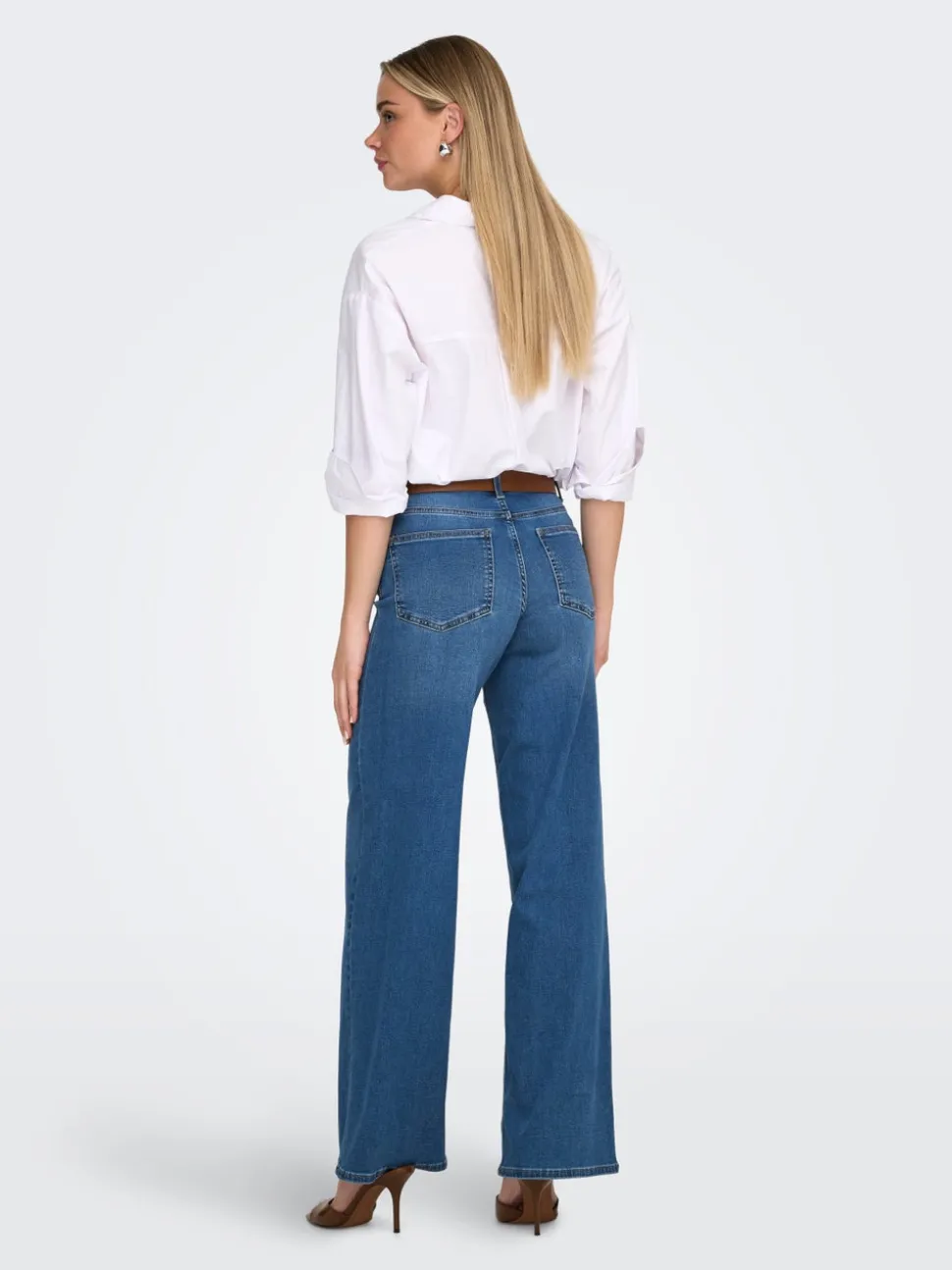 ONLMADISON Taille haute Wide Leg Fit Jeans