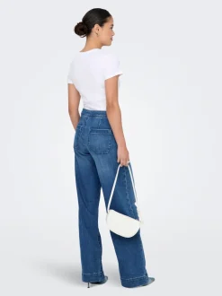 ONLMADISON Taille haute Wide Leg Fit Jeans