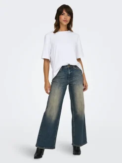 ONLMADISON Taille haute Wide Leg Fit Jeans