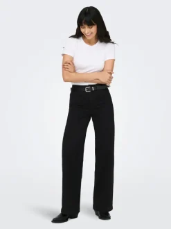 ONLMADISON-ROYAL Taille haute Wide Leg Fit Jeans