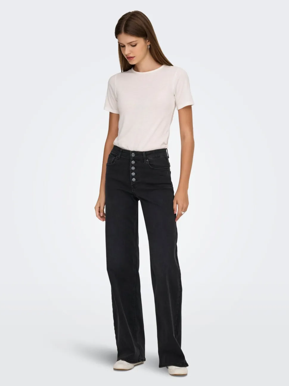 ONLMADISON Taille haute Wide Leg Fit Jeans