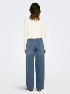 ONLMADISON Taille haute Wide Leg Fit Jeans
