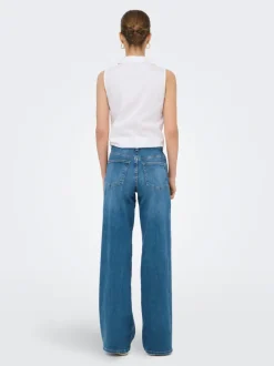 ONLMADISON Taille haute Wide Leg Fit Jeans