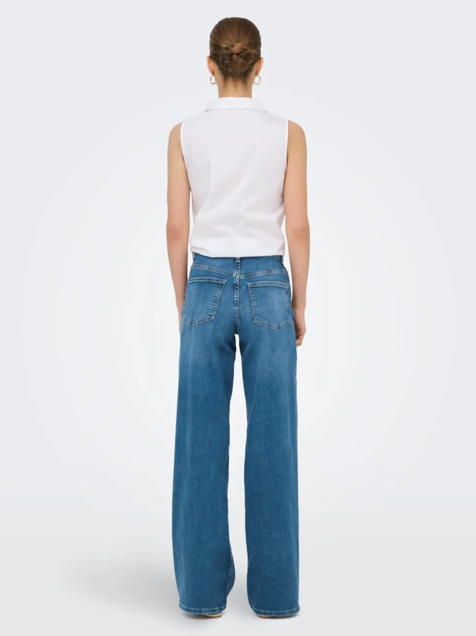ONLMADISON Taille haute Wide Leg Fit Jeans