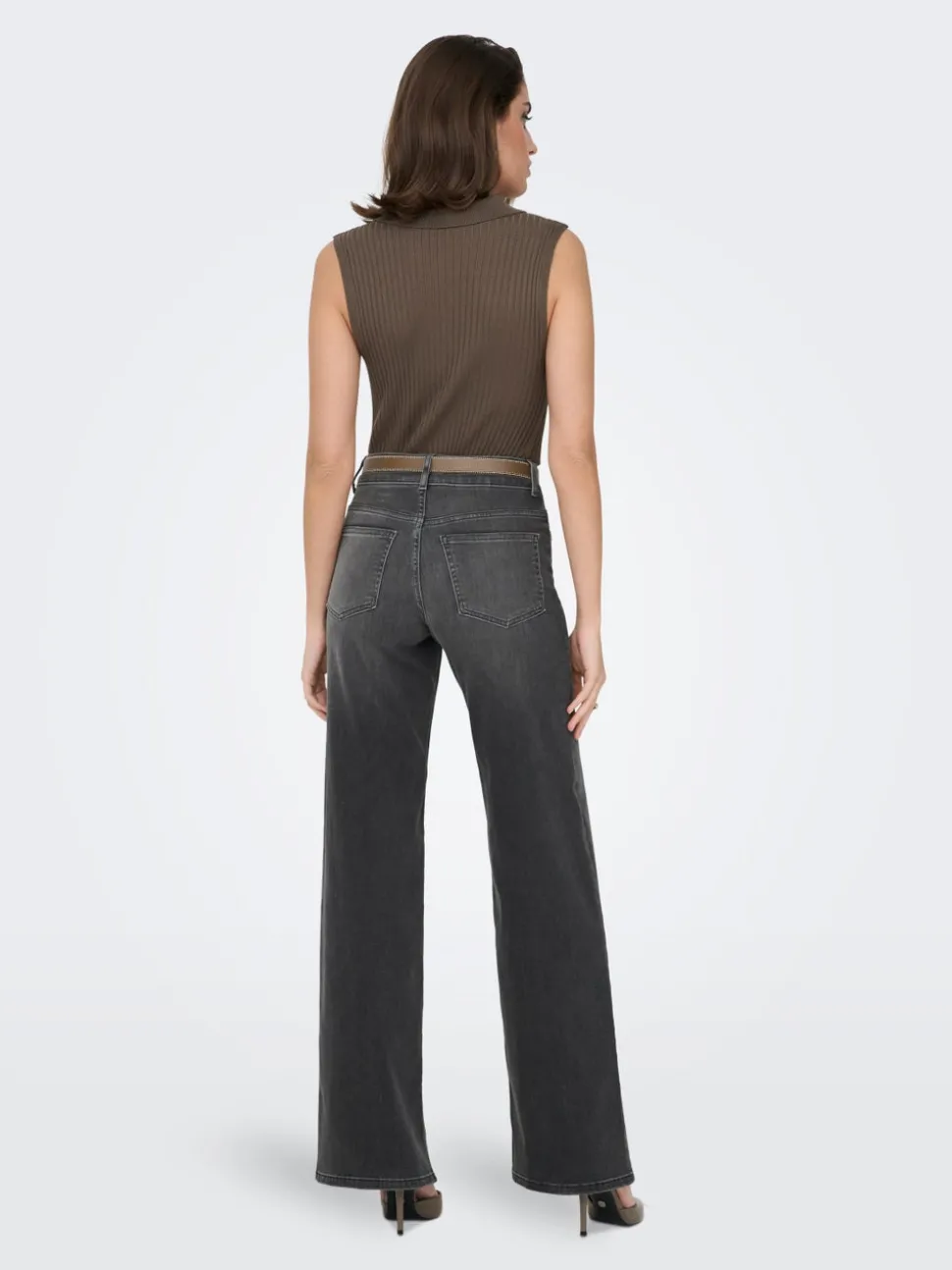 ONLMADISON Taille haute Wide Leg Fit Jeans
