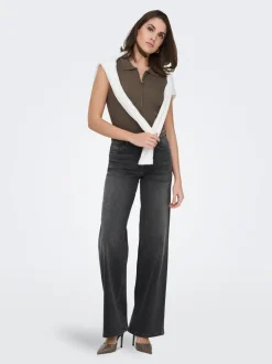 ONLMADISON Taille haute Wide Leg Fit Jeans