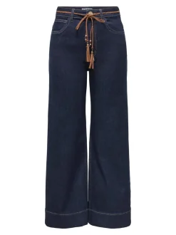 ONLMADISON Taille haute Wide Leg Fit Court Jeans