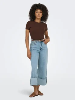 ONLMADISON Taille haute Wide Leg Fit Jeans