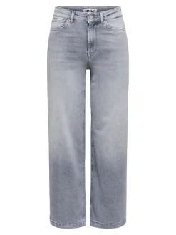 ONLMADISON Taille haute Wide Leg Fit Court Jeans