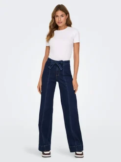 ONLMADISON Taille haute Wide Leg Fit Jeans