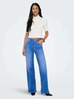 ONLMADISON Taille haute Wide Leg Fit Jeans