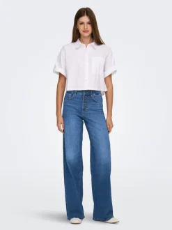 ONLMADISON Taille haute Wide Leg Fit Jeans