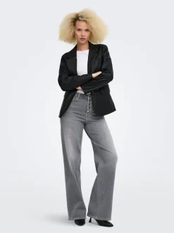 ONLMADISON Taille moyenne Wide Leg Fit Jeans