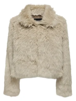 ONLMANNY Veste en fourrure synthétique
