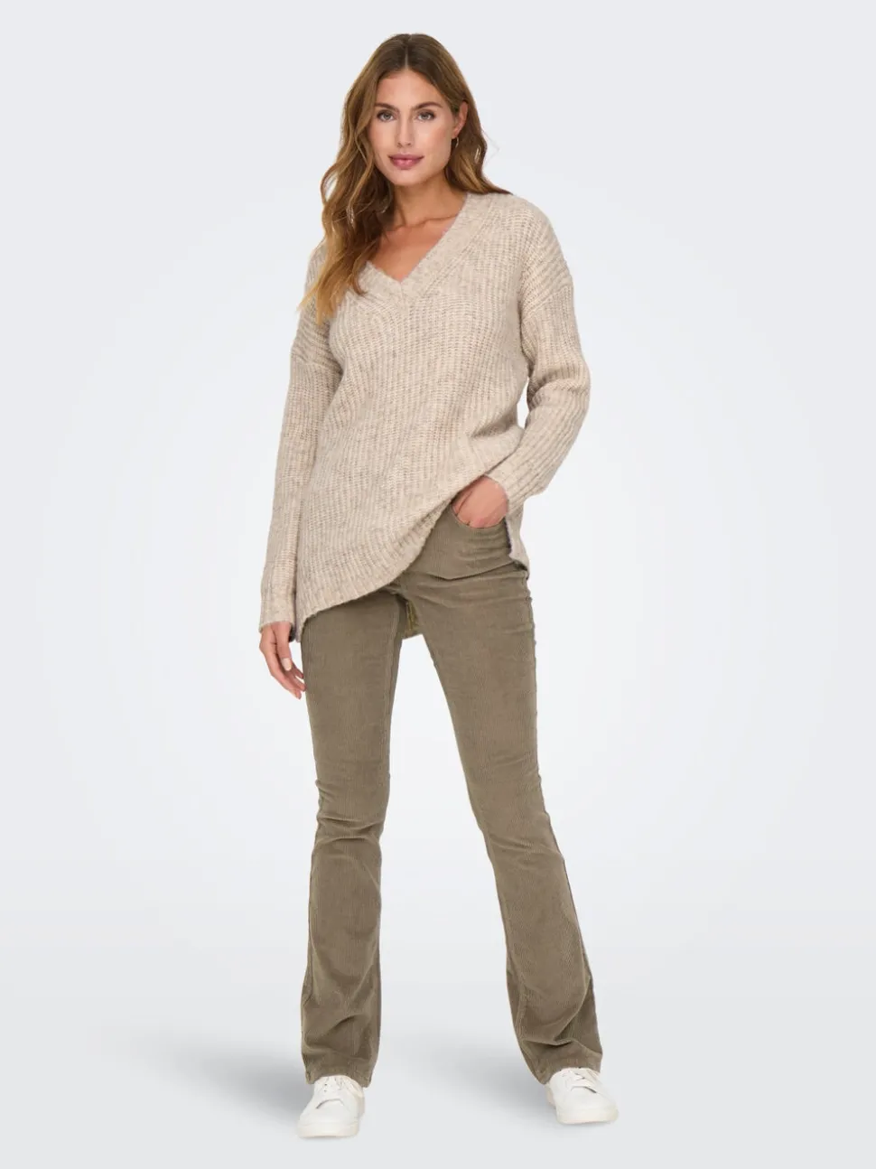 ONLMARY-GLOBAL Flared Fit Pantalon