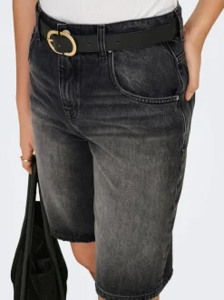 ONLMATE Taille moyenne Baggy Fit Short en denim