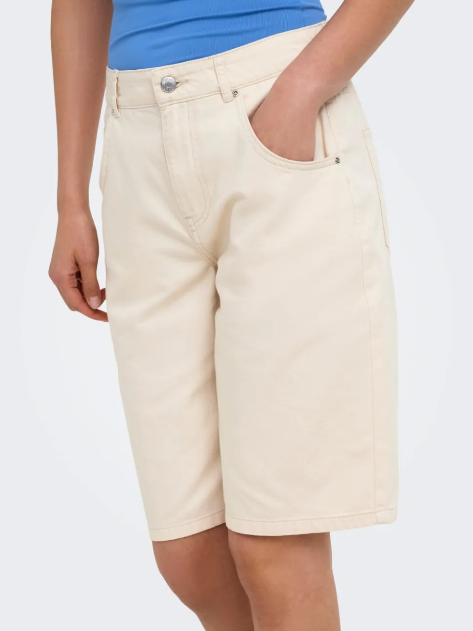 ONLMATE-SILLA Loose Fit Short en denim