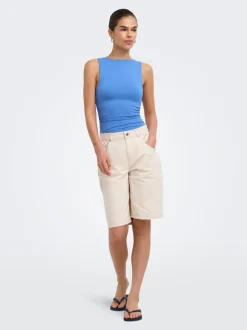 ONLMATE-SILLA Loose Fit Short en denim
